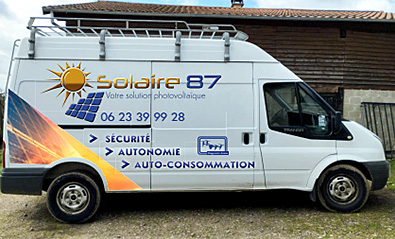 solaire 87 camion transport 2024